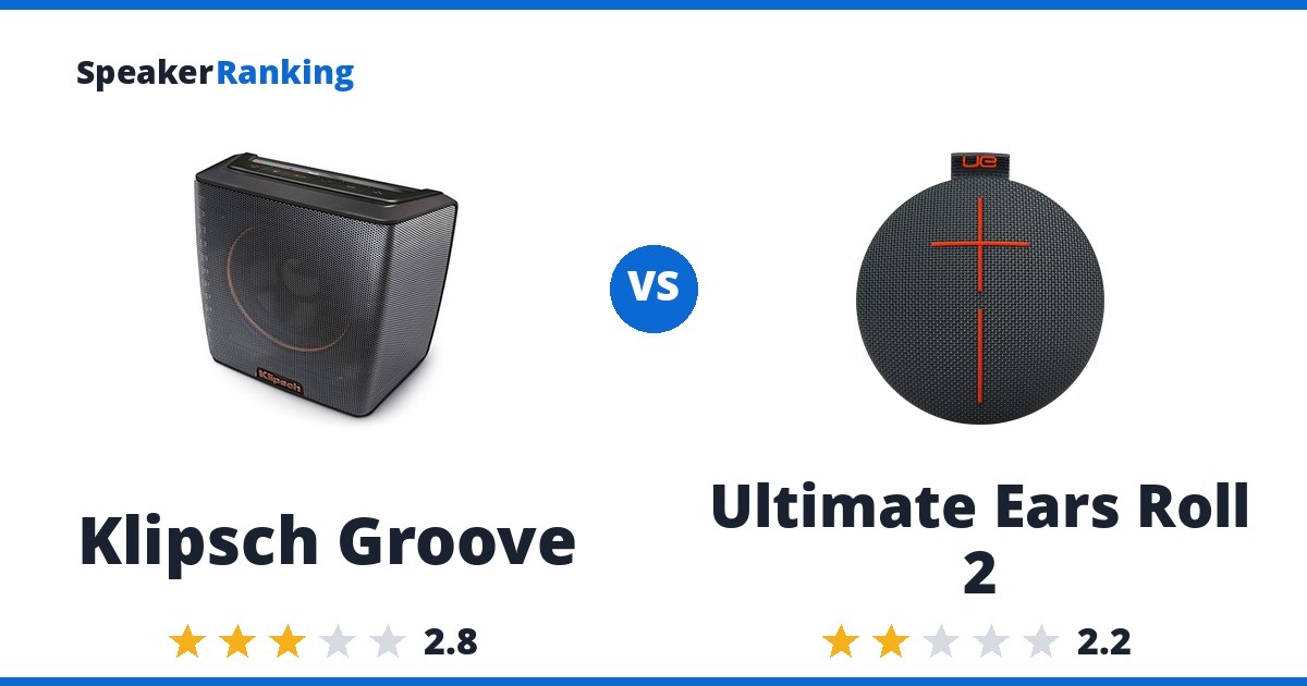 Klipsch Groove vs Ultimate Ears Roll 2