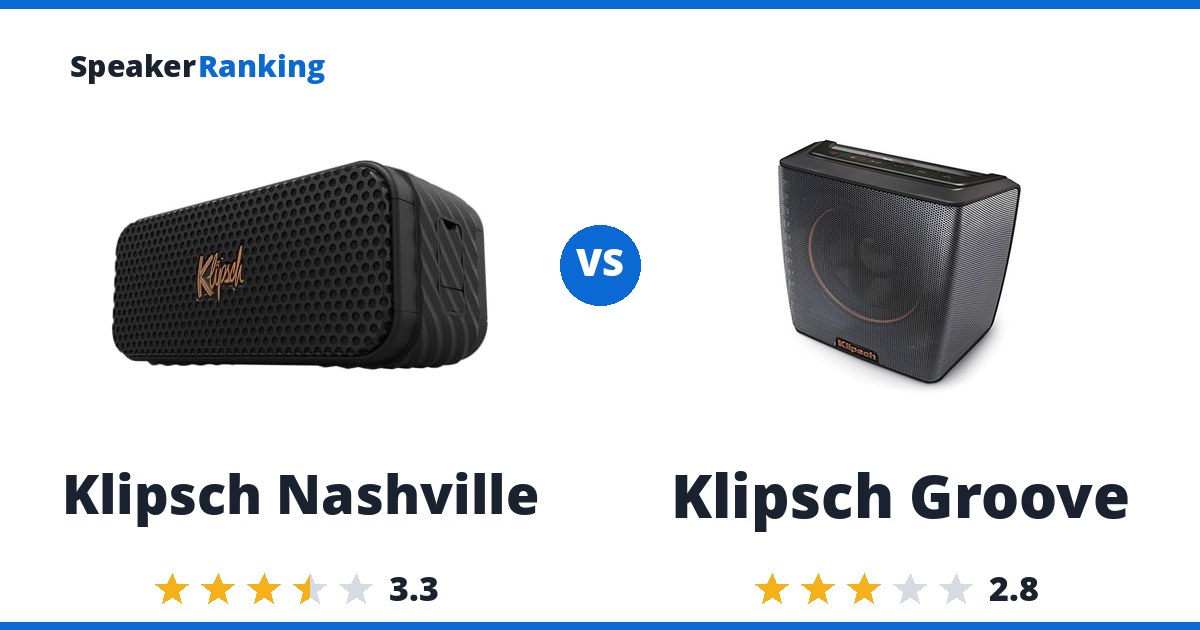 Klipsch Nashville vs Klipsch Groove