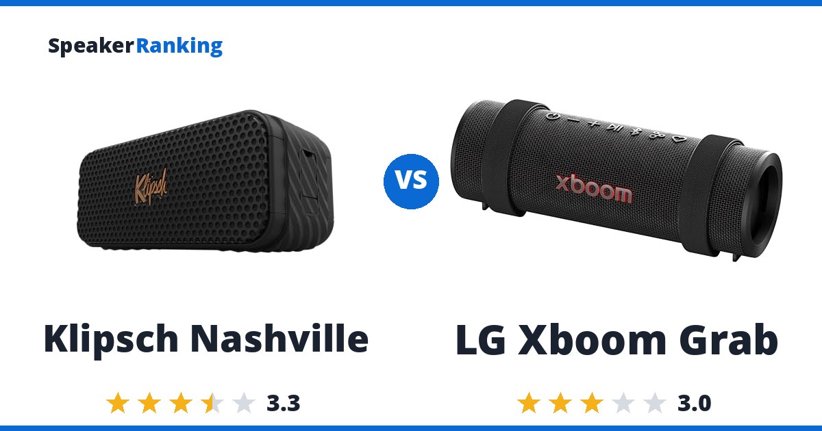 Klipsch Nashville vs LG Xboom Grab