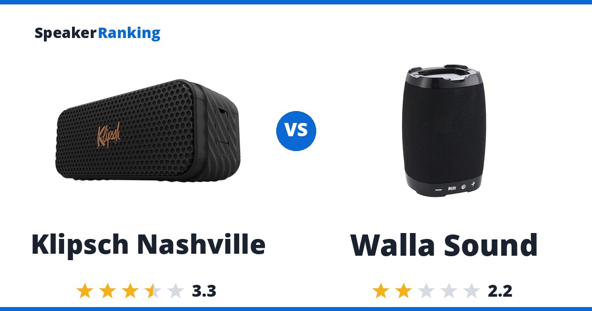 Klipsch Nashville vs Walla Sound