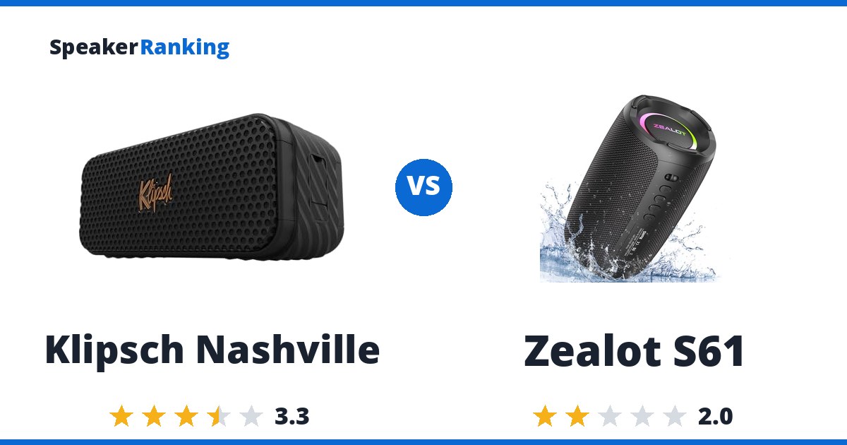 Klipsch Nashville vs Zealot S61