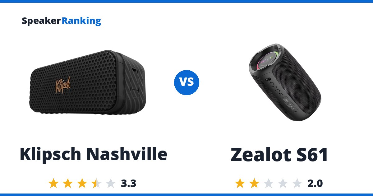 Klipsch Nashville vs Zealot S61