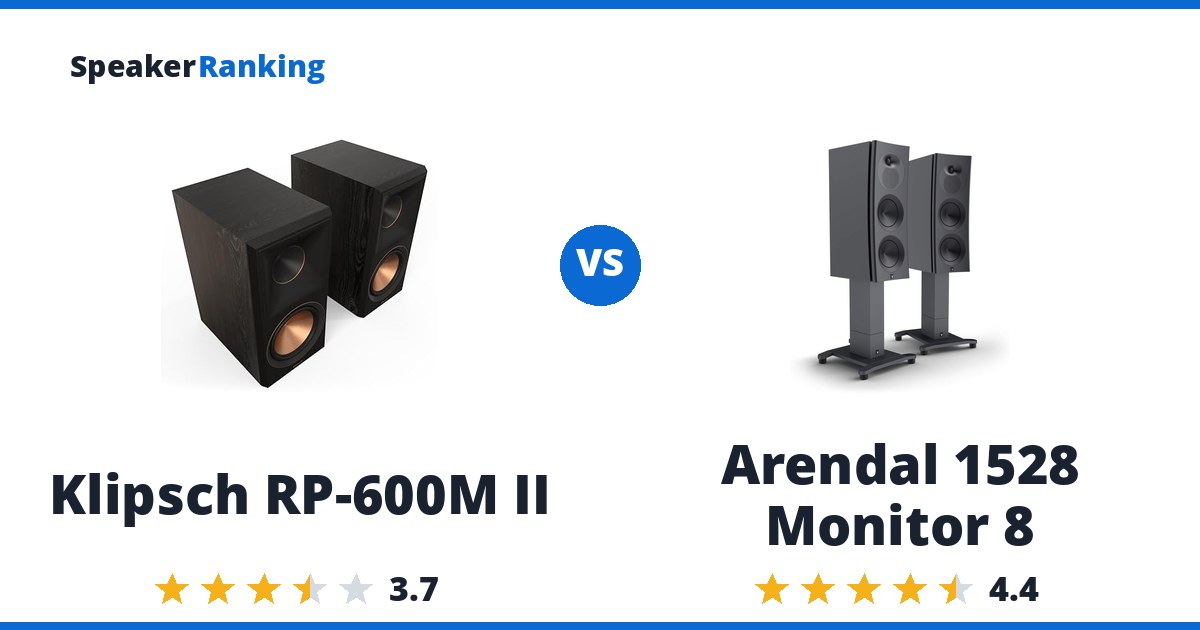 Klipsch RP-600M II vs Arendal 1528 Monitor 8