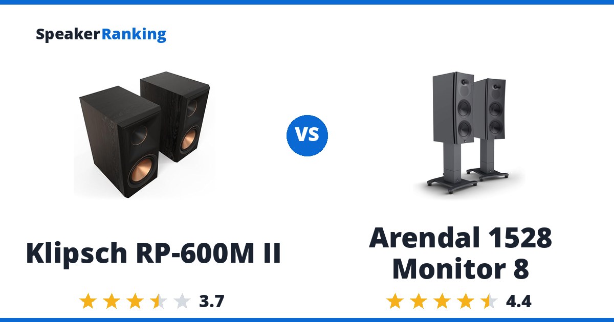 Klipsch RP-600M II vs Arendal 1528 Monitor 8