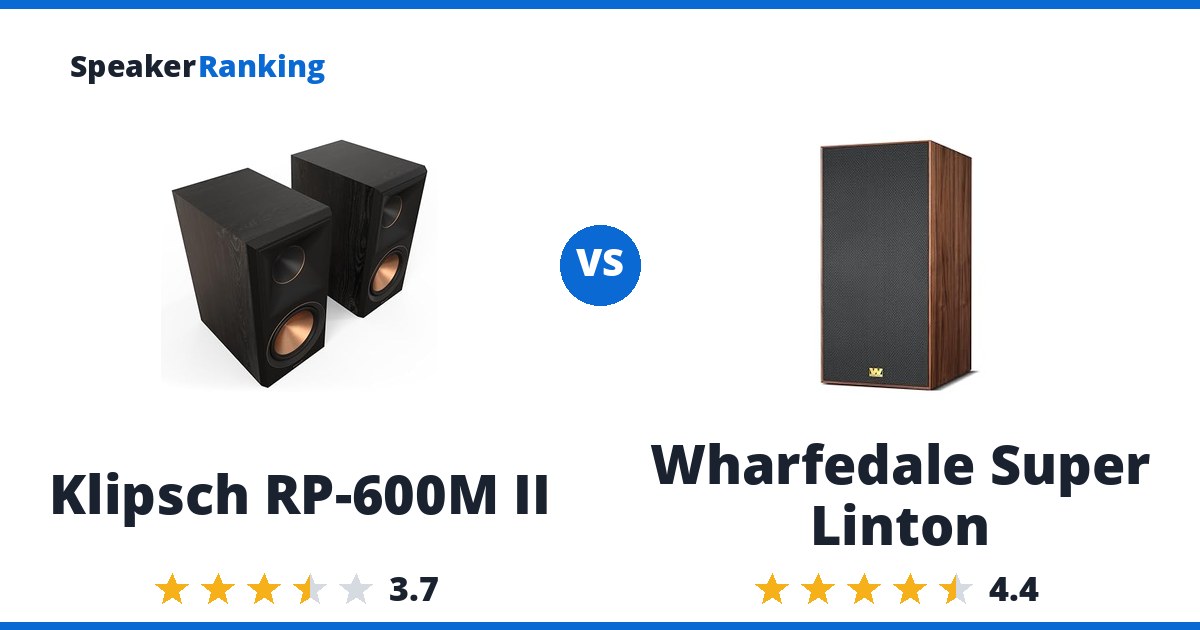 Klipsch RP-600M II vs Wharfedale Super Linton