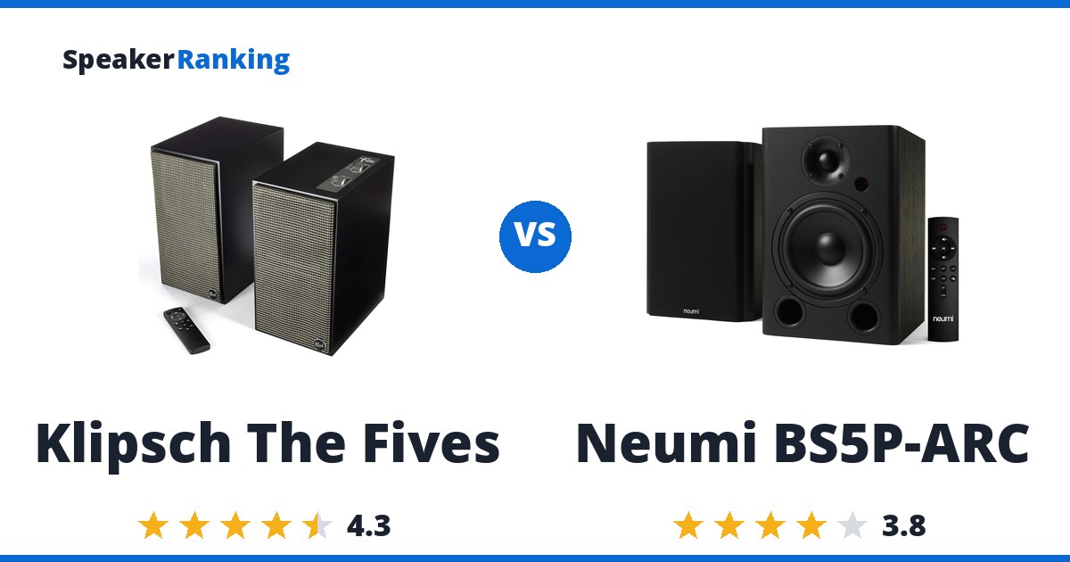 Klipsch The Fives vs Neumi BS5P-ARC