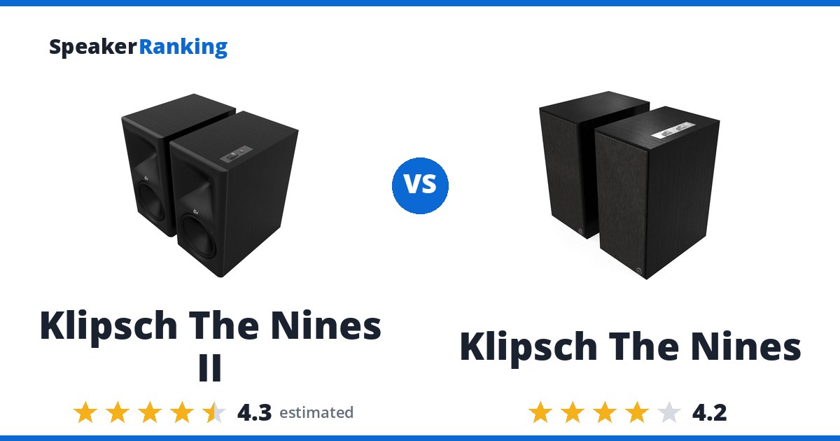 Klipsch The Nines II vs Klipsch The Nines