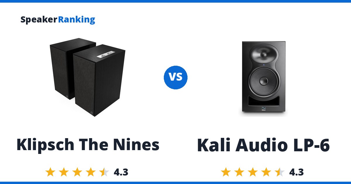 Klipsch The Nines vs Kali Audio LP-6