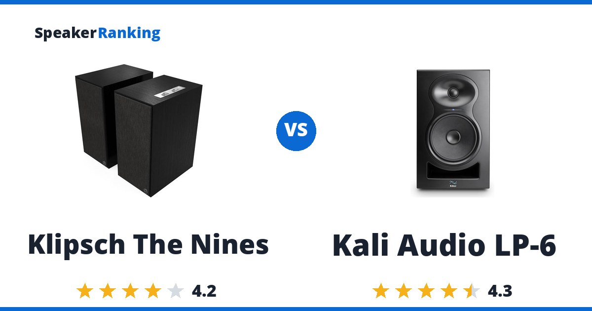 Klipsch The Nines vs Kali Audio LP-6