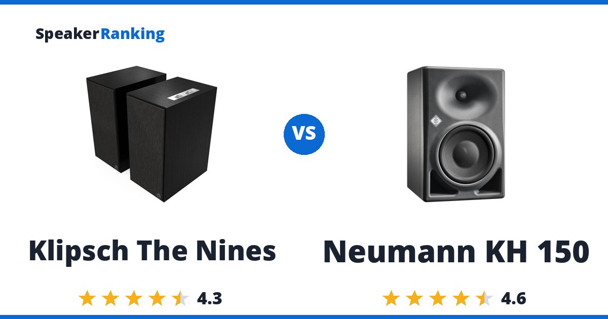 Klipsch The Nines vs Neumann KH 150