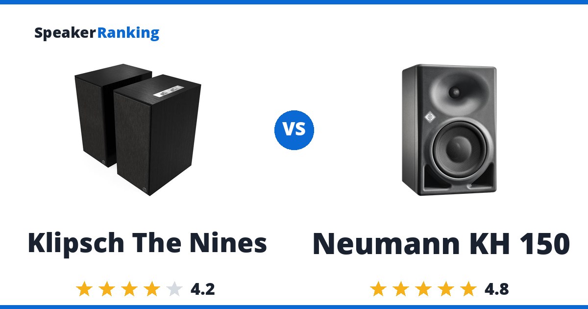 Klipsch The Nines vs Neumann KH 150