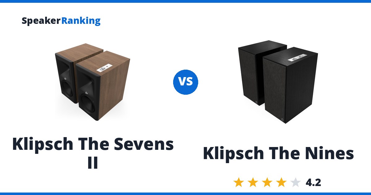Klipsch The Sevens II vs Klipsch The Nines