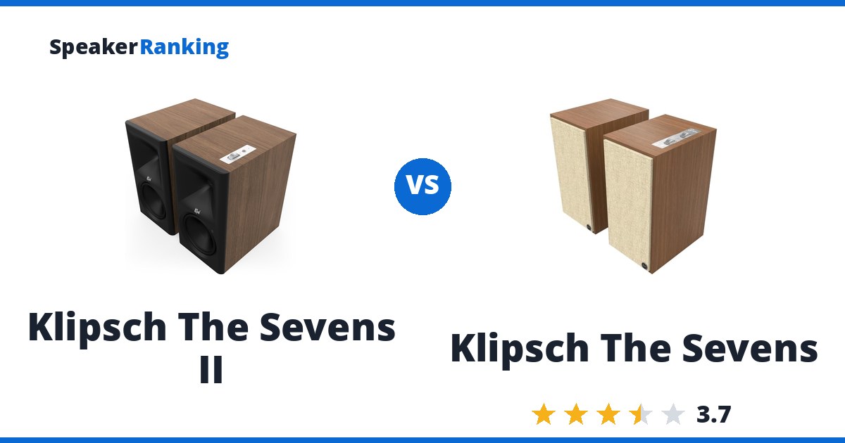 Klipsch The Sevens II vs Klipsch The Sevens