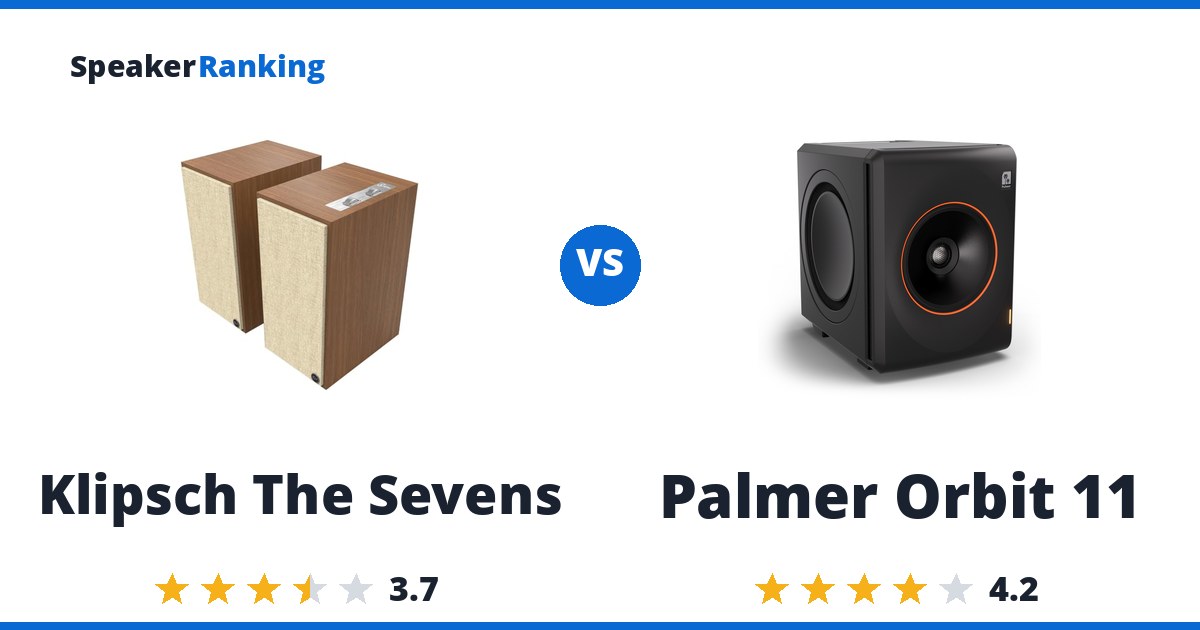 Klipsch The Sevens vs Palmer Orbit 11