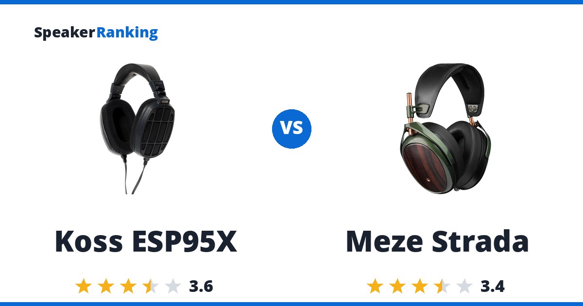 Koss ESP95X vs Meze Strada