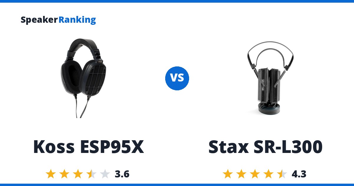 Koss ESP95X vs Stax SR-L300