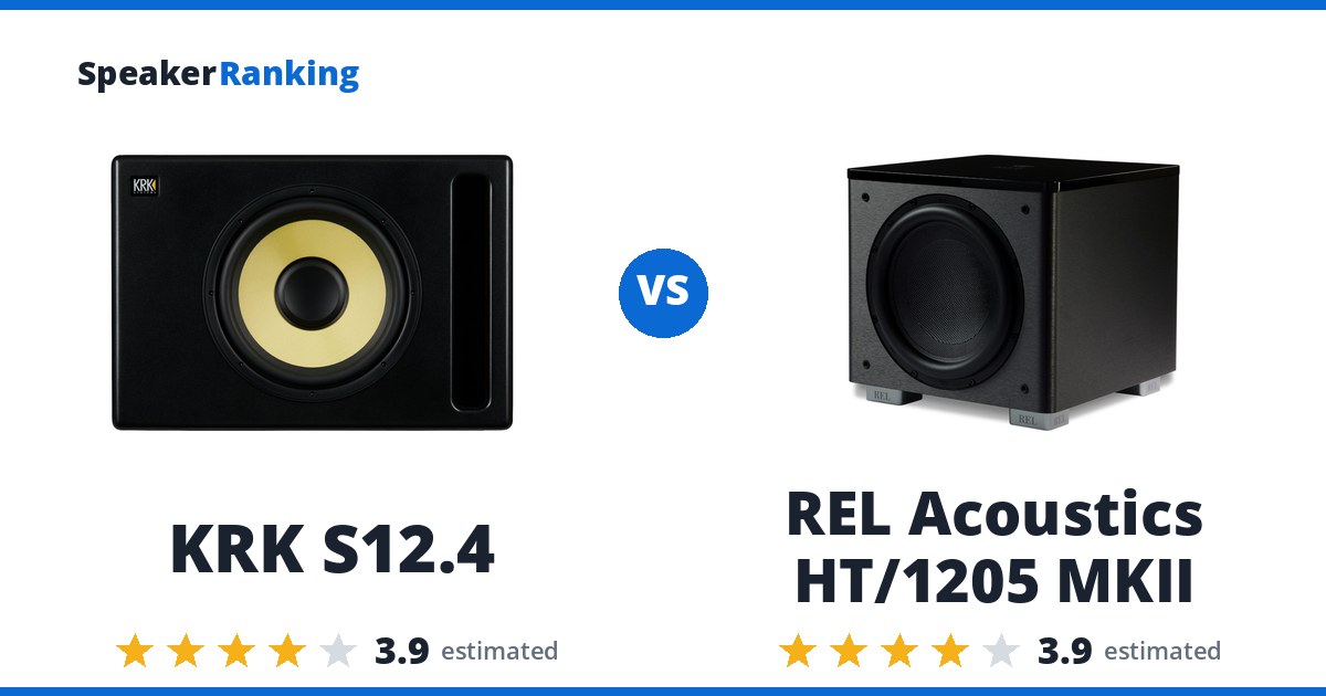 KRK S12.4 vs REL Acoustics HT/1205 MKII