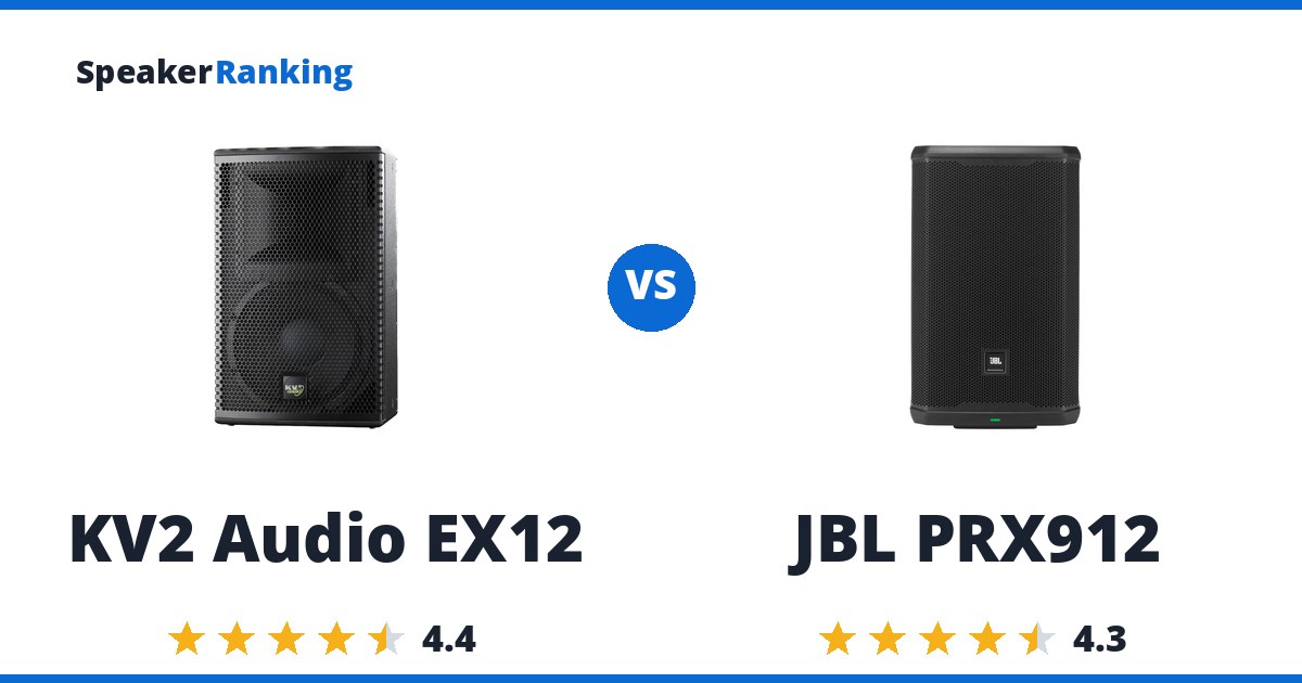 KV2 Audio EX12 vs JBL PRX912