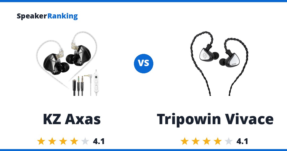 KZ Axas vs Tripowin Vivace