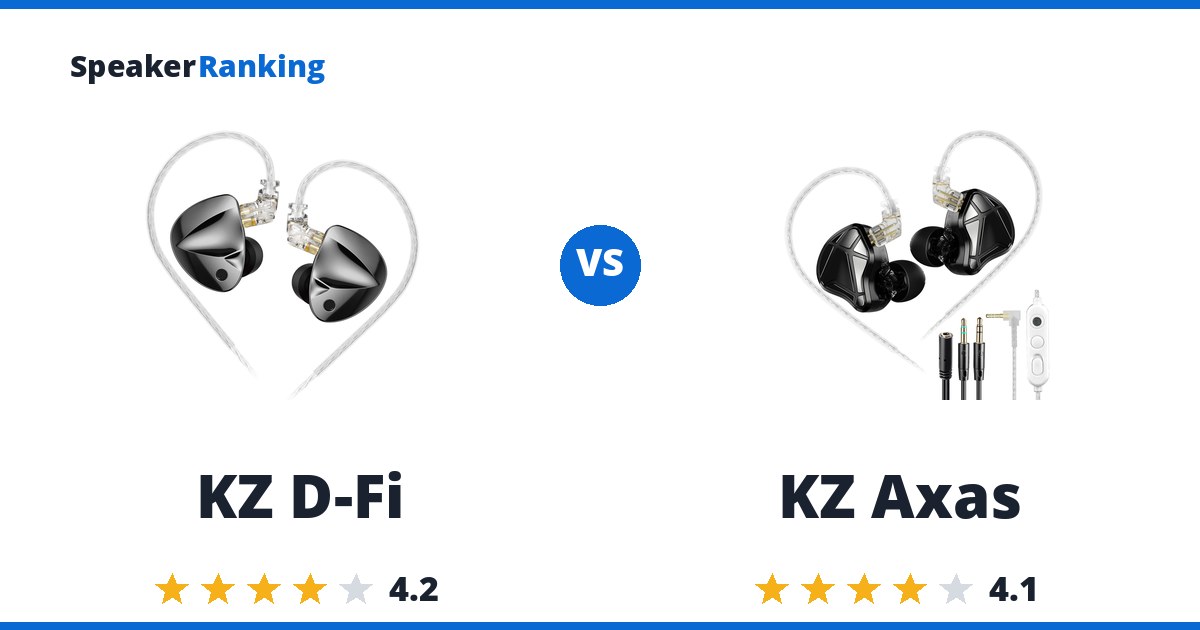 KZ D-Fi vs KZ Axas