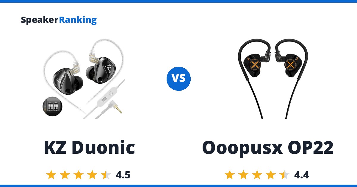 KZ Duonic vs Ooopusx OP22