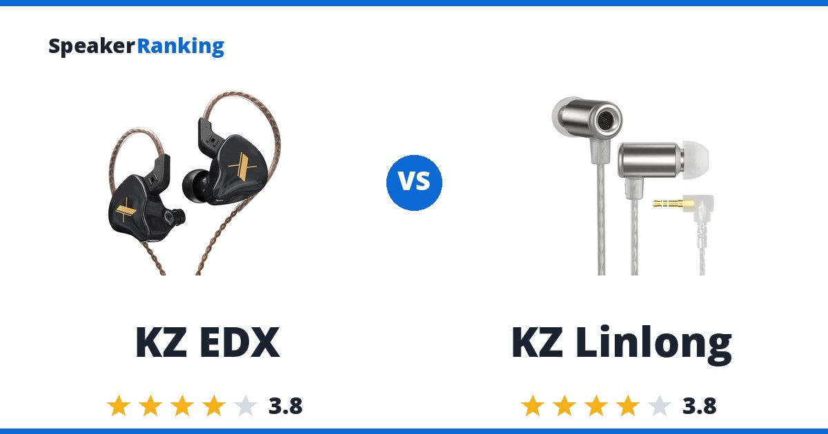 KZ EDX vs KZ Linlong