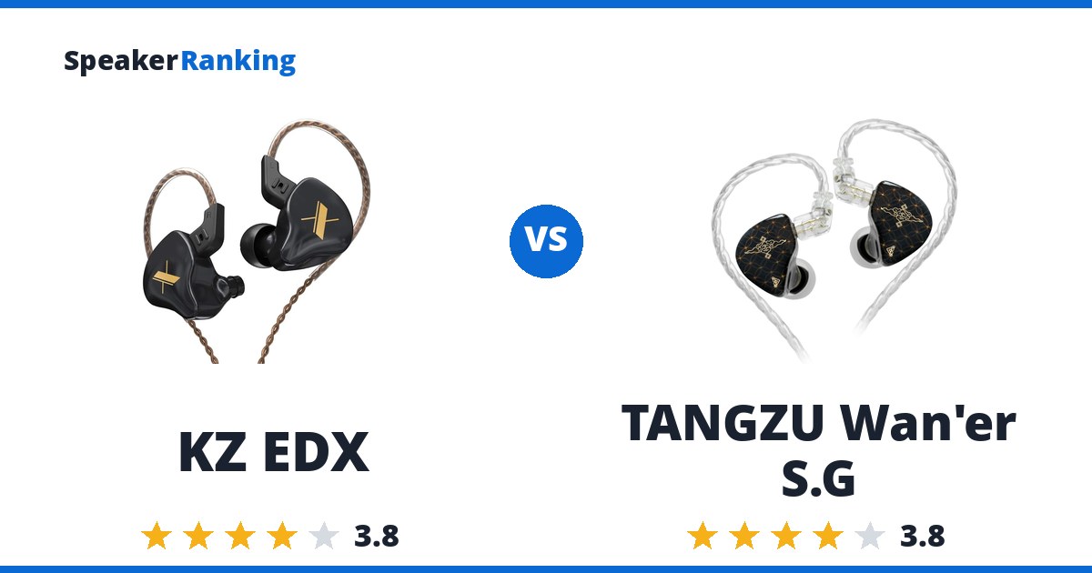KZ EDX vs TANGZU Wan’er S.G
