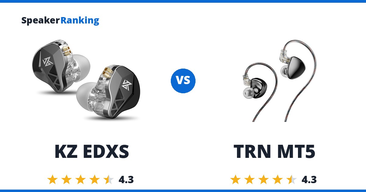 KZ EDXS vs TRN MT5