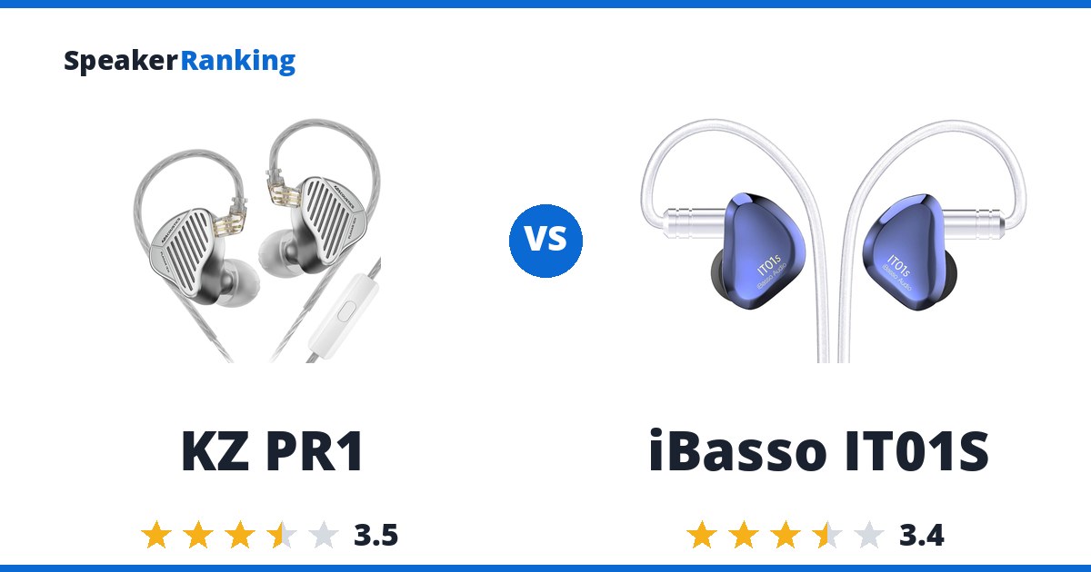 KZ PR1 vs iBasso IT01S