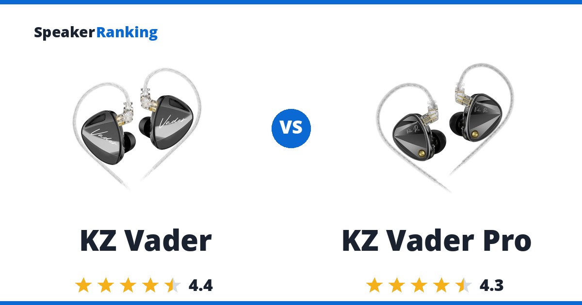 KZ Vader vs KZ Vader Pro