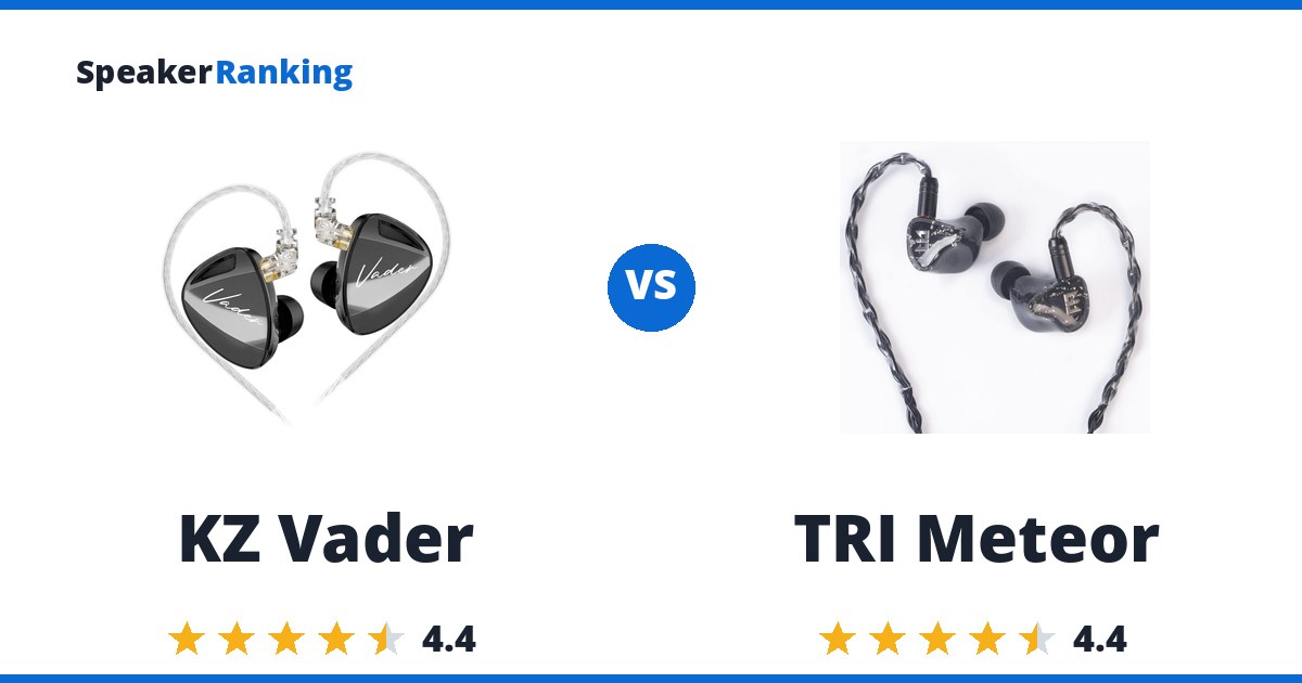 KZ Vader vs TRI Meteor