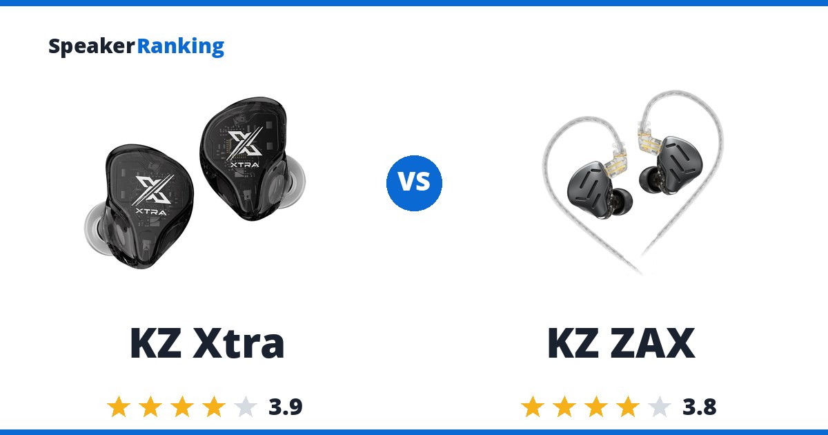 KZ Xtra vs KZ ZAX