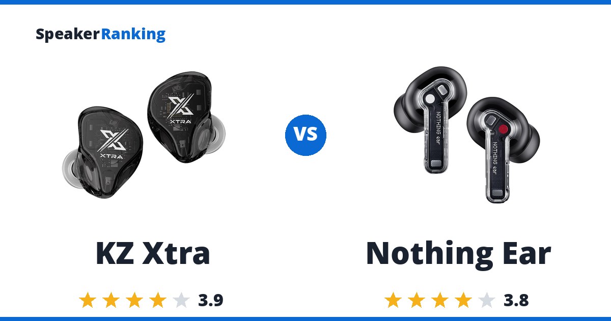 KZ Xtra vs Nothing Ear