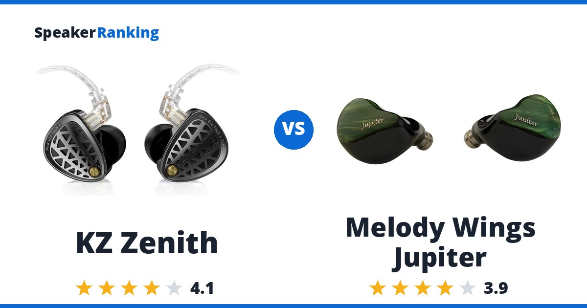 KZ Zenith vs Melody Wings Jupiter