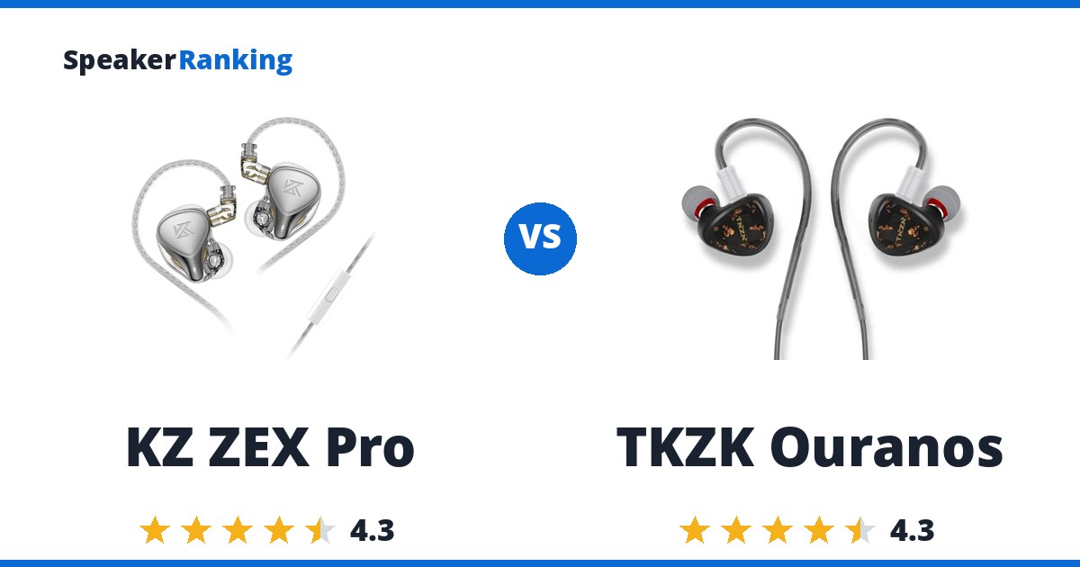 KZ ZEX Pro vs TKZK Ouranos
