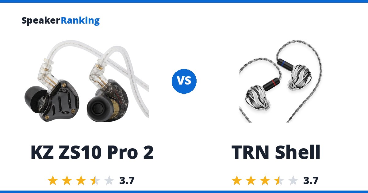 KZ ZS10 Pro 2 vs TRN Shell