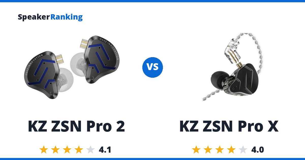 KZ ZSN Pro 2 vs KZ ZSN Pro X