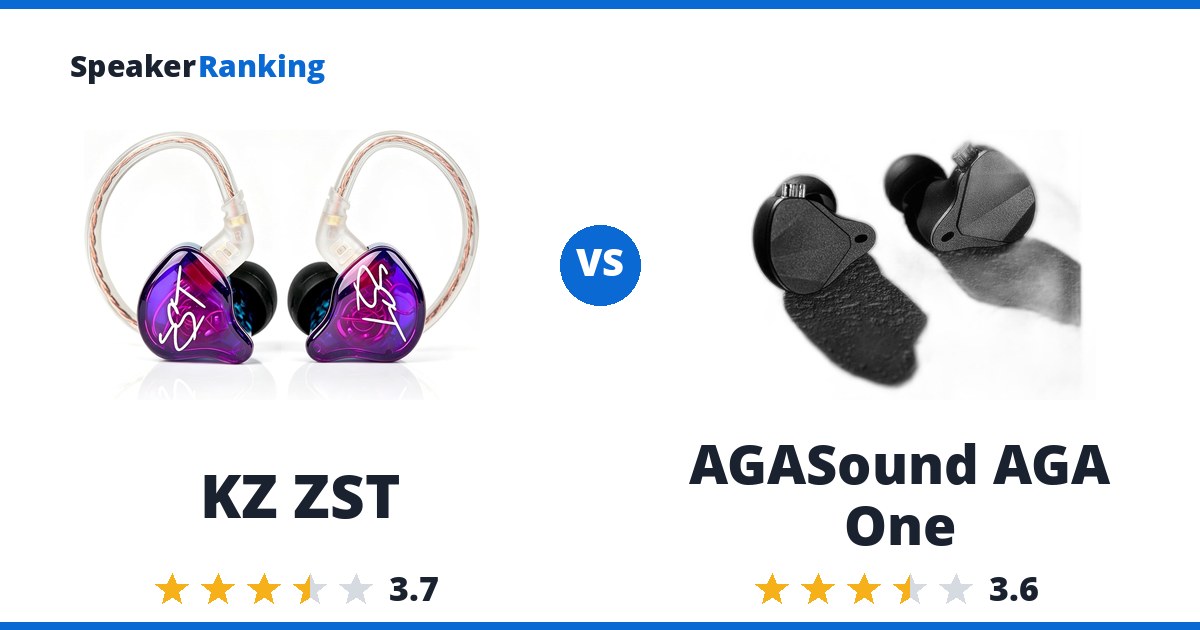 KZ ZST vs AGASound AGA One