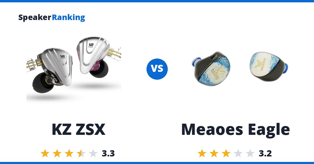 KZ ZSX vs Meaoes Eagle