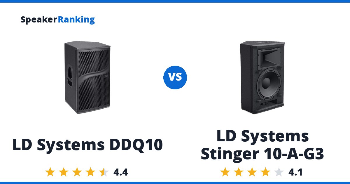LD Systems DDQ10 vs LD Systems Stinger 10-A-G3