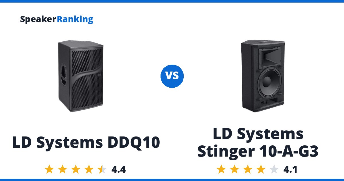LD Systems DDQ10 vs LD Systems Stinger 10-A-G3