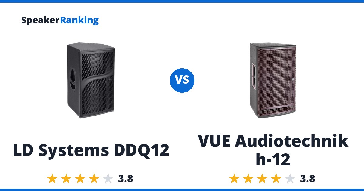 LD Systems DDQ12 vs VUE Audiotechnik h-12