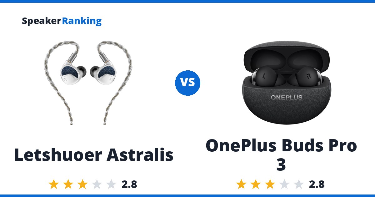 Letshuoer Astralis vs OnePlus Buds Pro 3