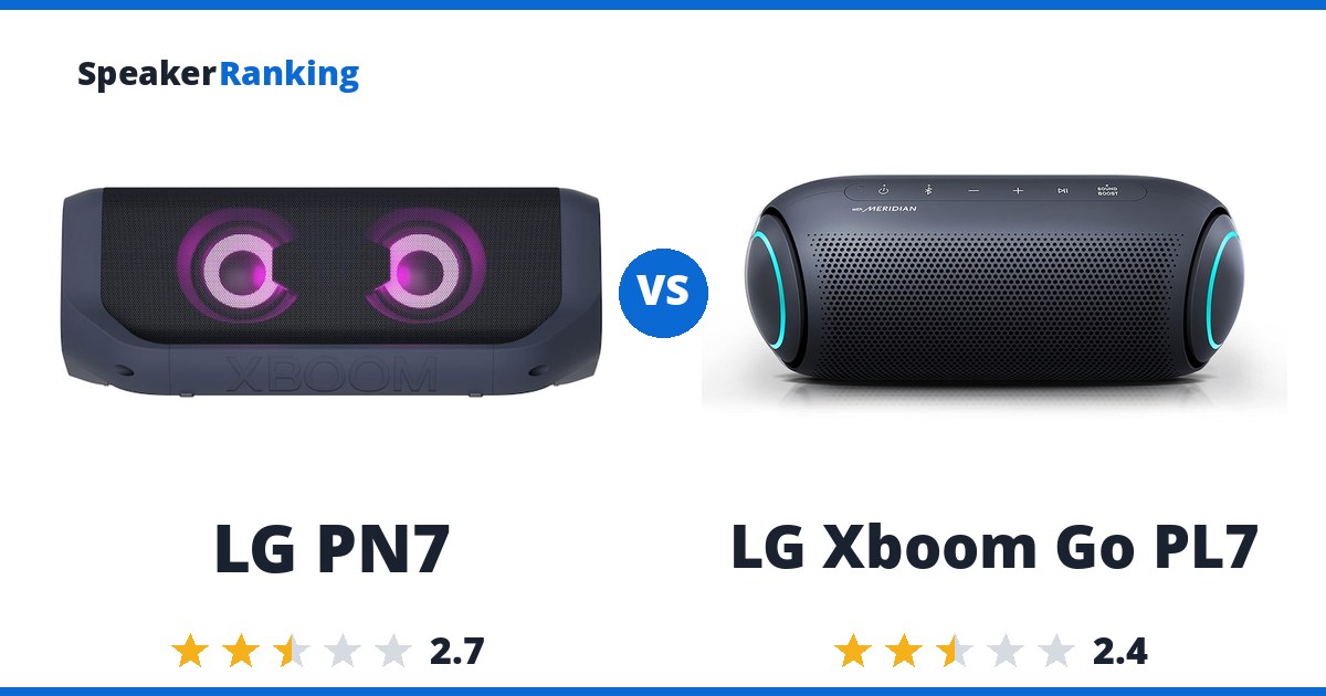 LG PN7 vs LG Xboom Go PL7