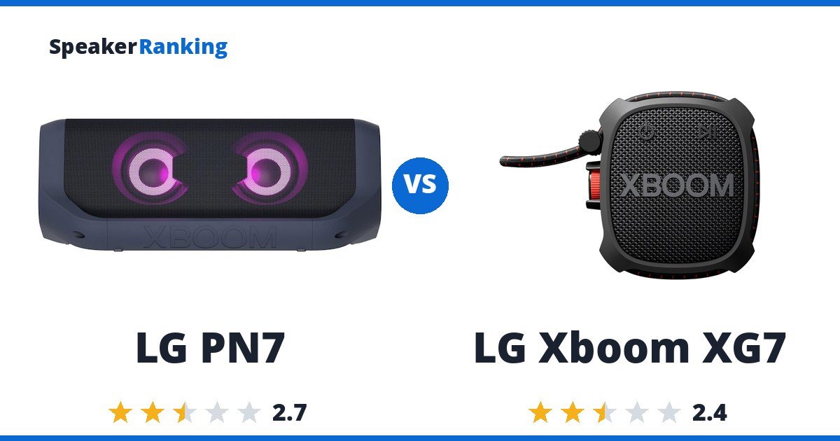 LG PN7 vs LG Xboom XG7