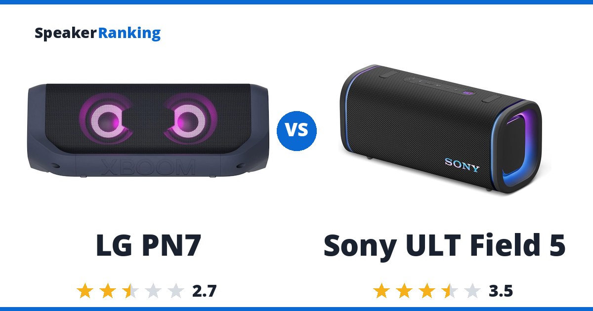 LG PN7 vs Sony ULT Field 5