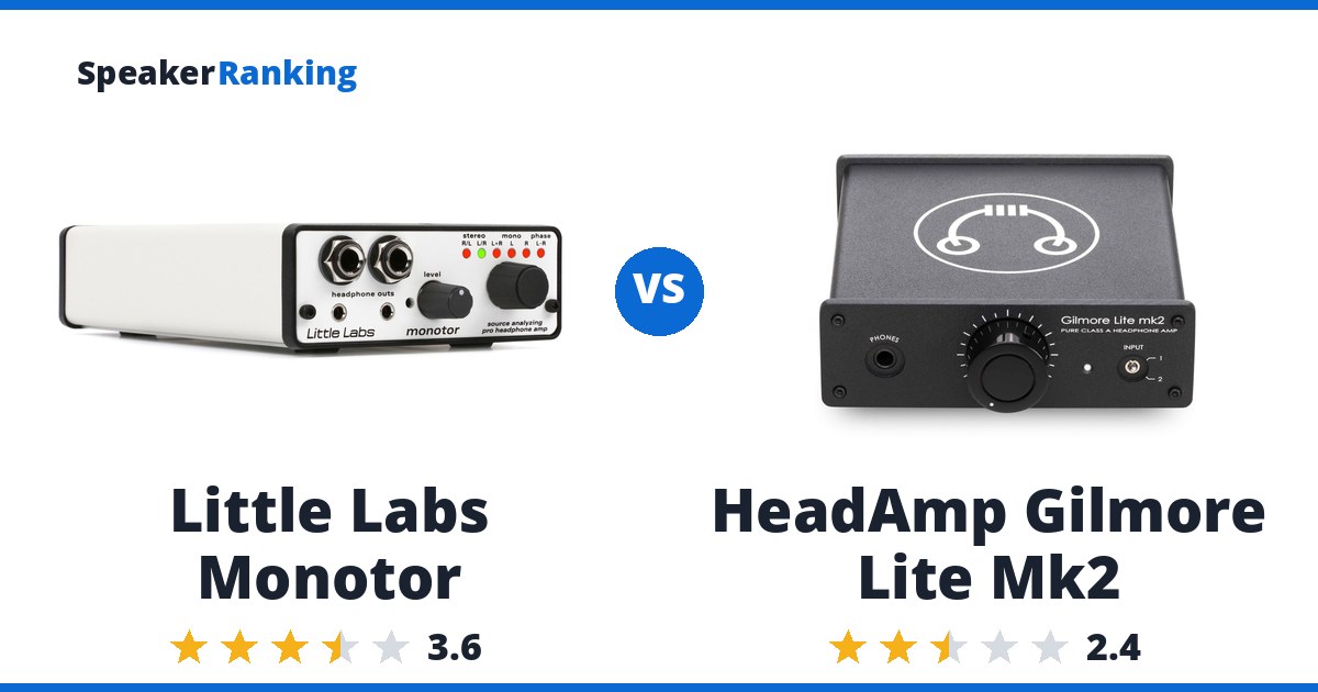 Little Labs Monotor vs HeadAmp Gilmore Lite Mk2