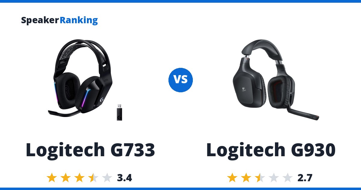 Logitech G733 vs Logitech G930