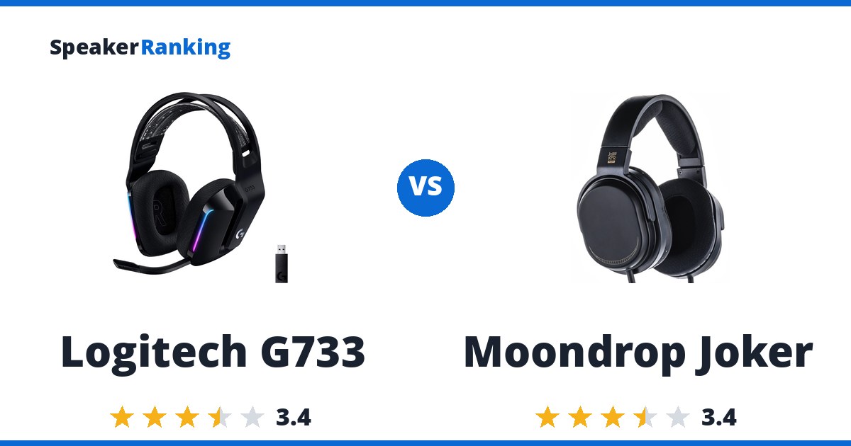 Logitech G733 vs Moondrop Joker
