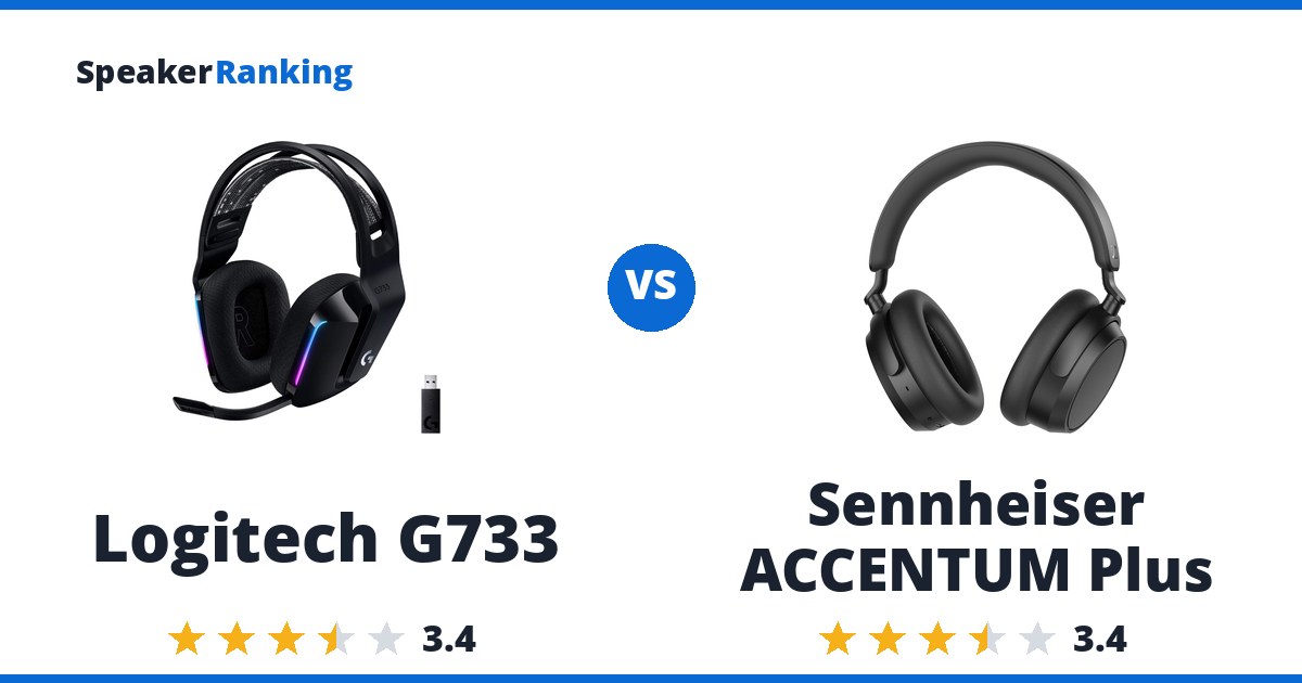 Logitech G733 vs Sennheiser ACCENTUM Plus